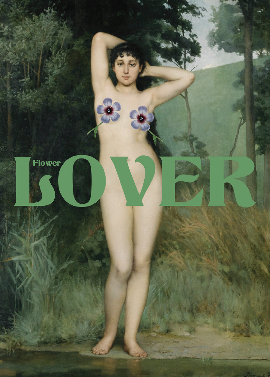 Flower lover - Postcard